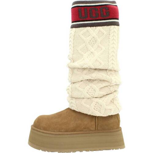 UGG - W CLASSIC SWEATER LETTER T Marrón