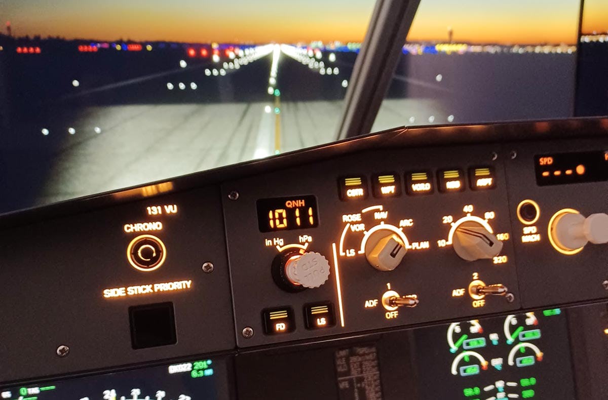 Flugsimulator A320 für 2 Langenfeld (120 Min.)