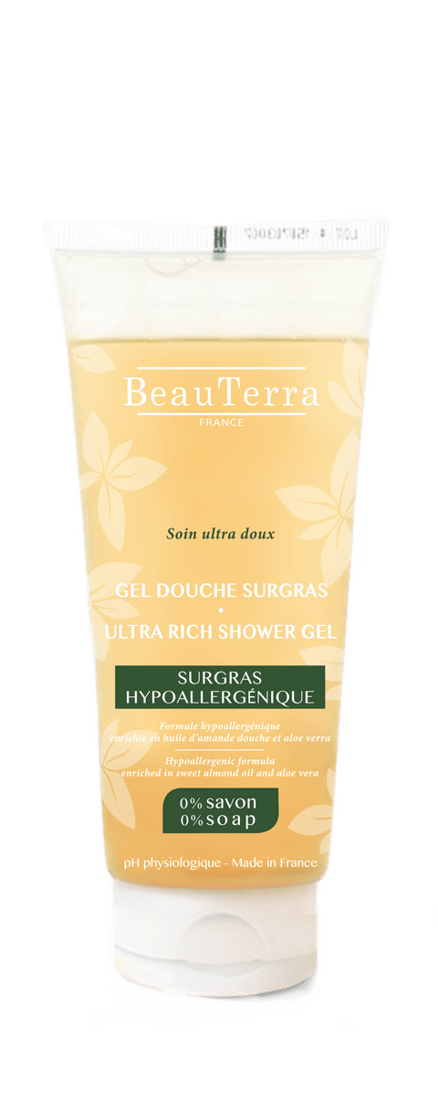 BeauTerra Ultra Rich Shower Gel  Hypoallergenic - 200 ml.