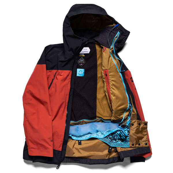 Veste snowboard 686 GORE-TEX HYDRASTASH SYNC JKT BRICK RED CLRBLK