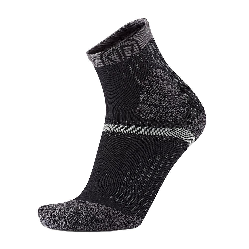 Sidas TRAIL PROTECT - Chaussettes noir/gris