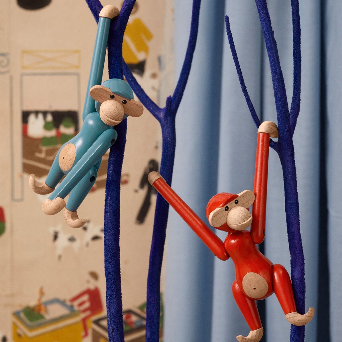 Mini vintage ape, blå