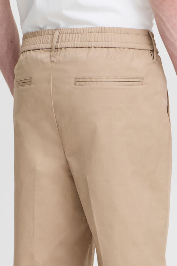 Casual Friday CFMARC performance pants with pleat Silver mink