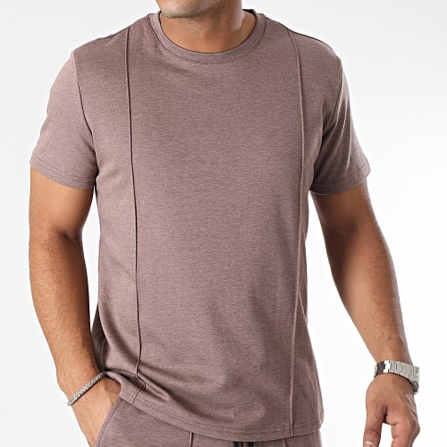 Ensemble De Survetement Marron Clair