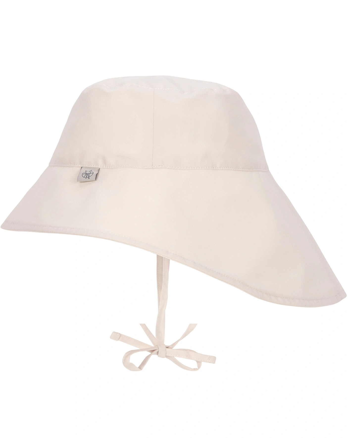 Sonnenhut UNICOLOR mit Nackenschutz in offwhite