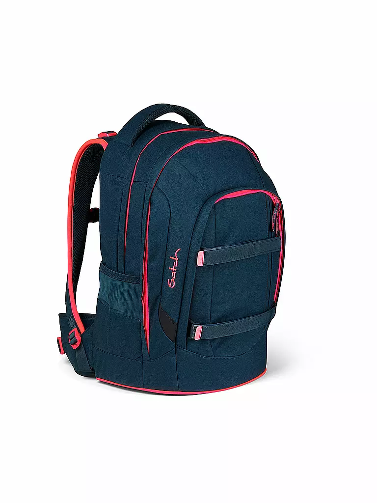 SATCH Schulrucksack Pack - Pink Phantom dunkelblau