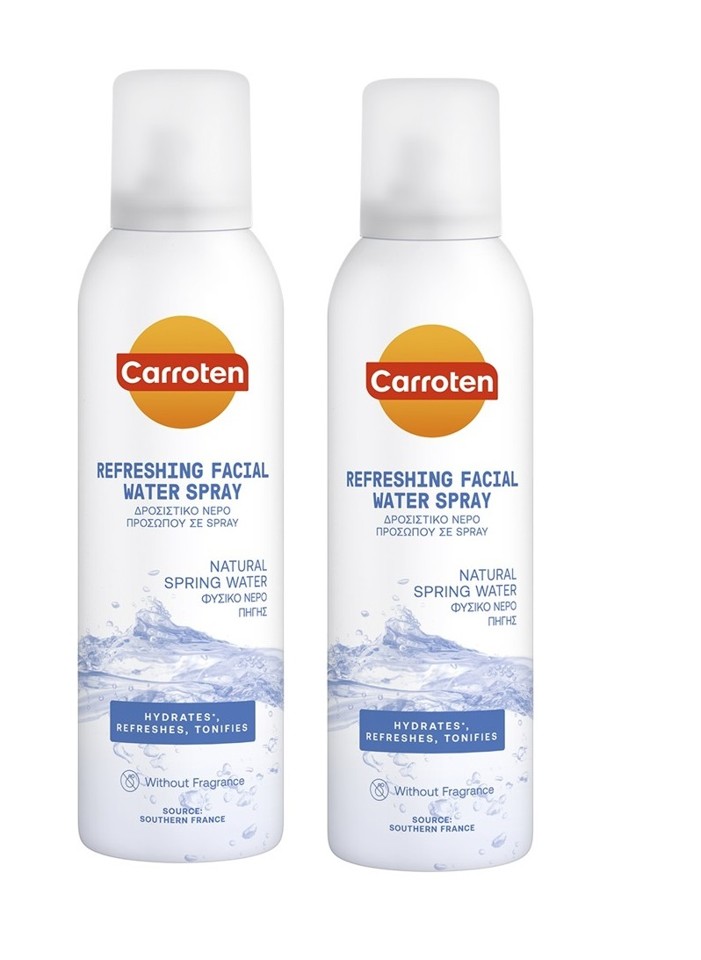 Carroten - 2 x Facial Water Cool Spray 150 ml - Solcreme