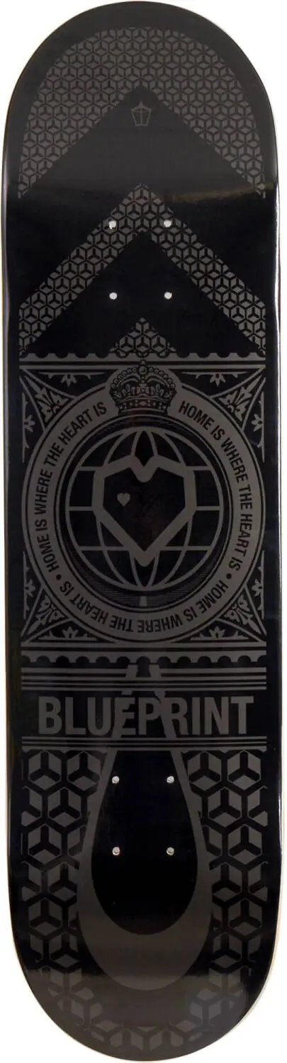 Blueprint Home Heart Skateboard Deck | SkatePro