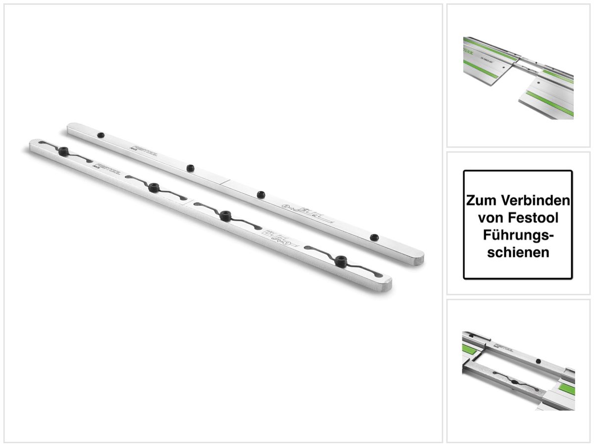 Festool FSV/2-connector (577039) voor het verbinden van geleiderails