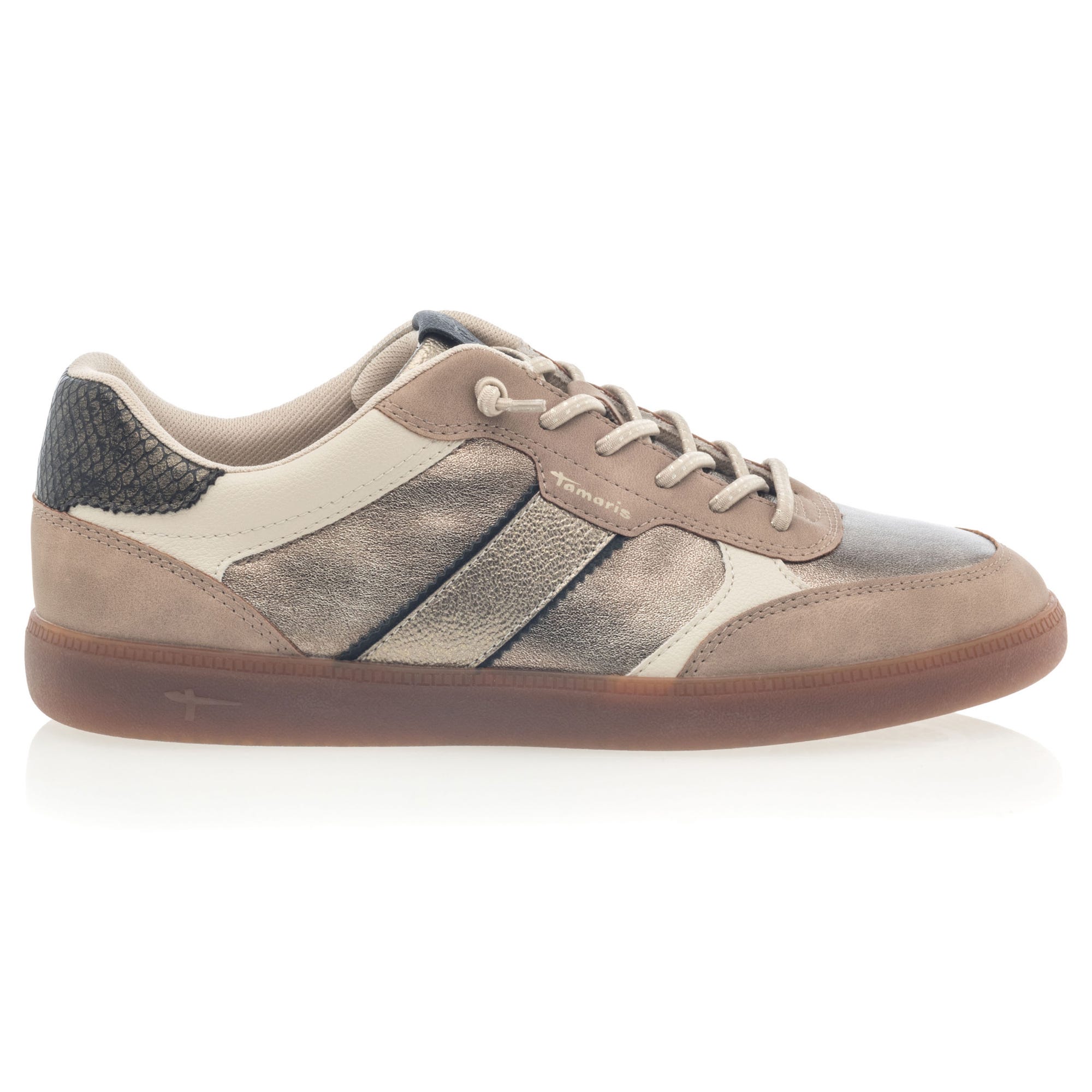 Baskets basses Femme or