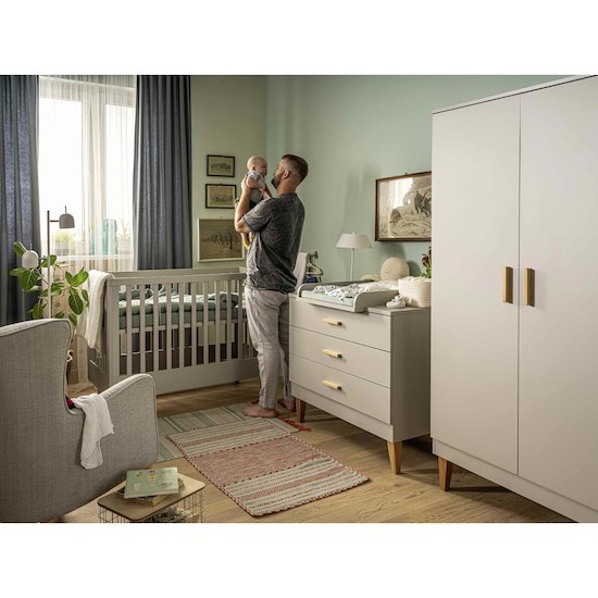 Parure de lit couette + oreiller pure   Écru        de               Vox