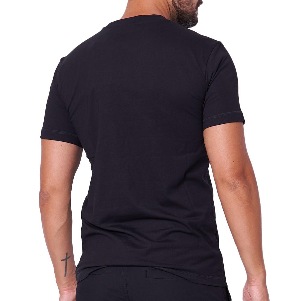 Calvin Klein Jeans T-shirt Noir Homme Calvin Klein Jeans Monologo0GK