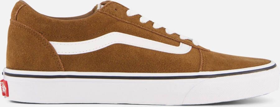 Vans Stijlvolle Lace-up Sportschoenen met Contrast Brown Heren