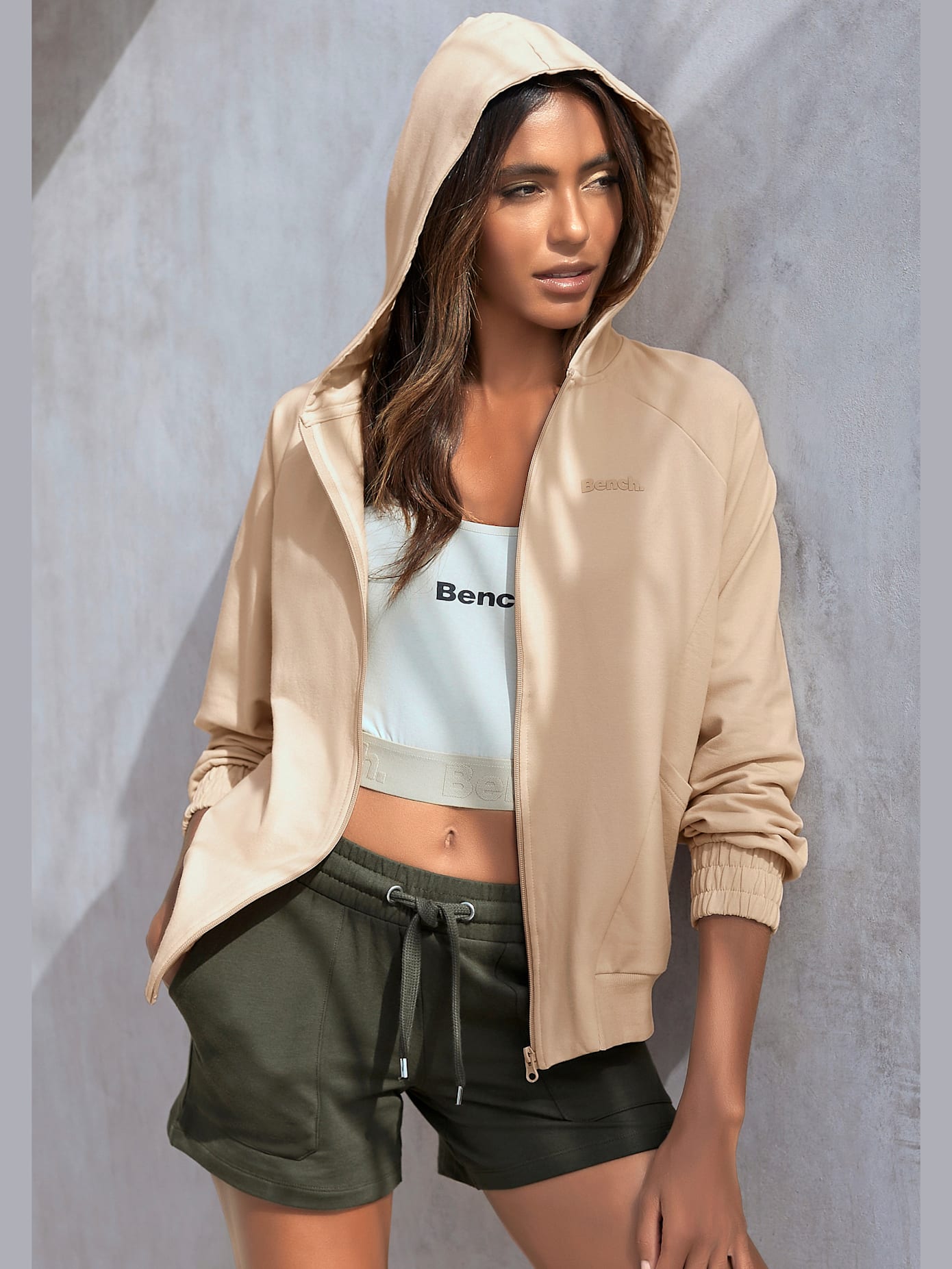 Veste à capuche
