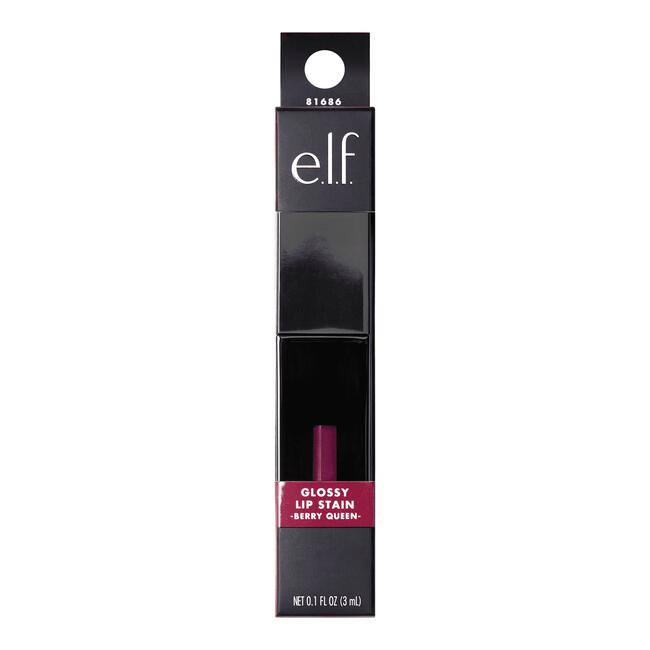 e.l.f. Glossy Lip Stain Berry Queen