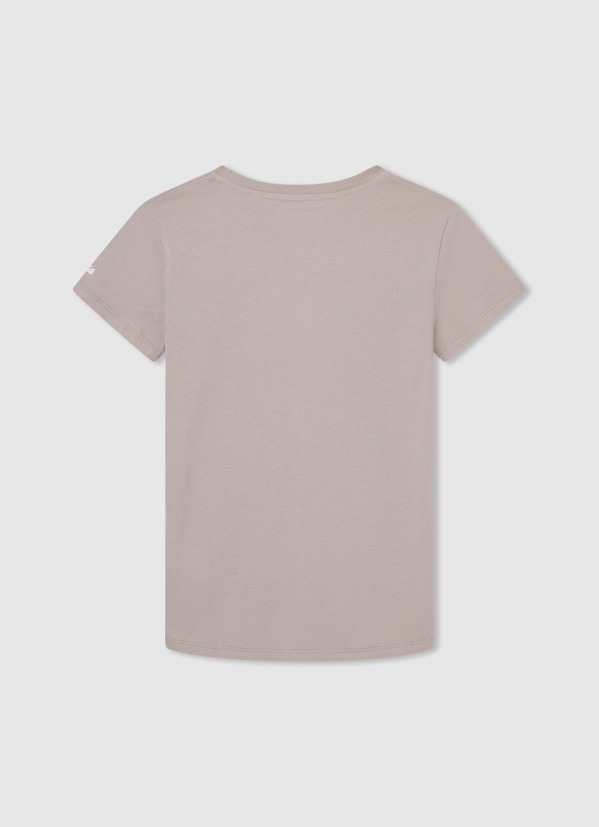 CAMISETA COM LOGOTIPO ESTAMPADO - bege malte