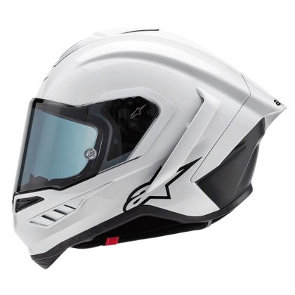 Casque Alpinestars Supertech R10 Solid - Blanc / Noir