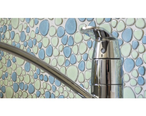 Keramisch mozaïek XKM 79 blauw/groen 30x30 cm