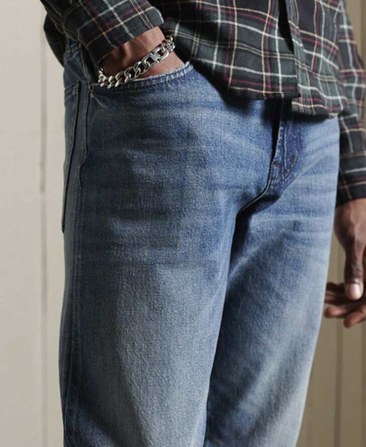 Superdry TAILORED STRAIGHT Horatio indigo vintage