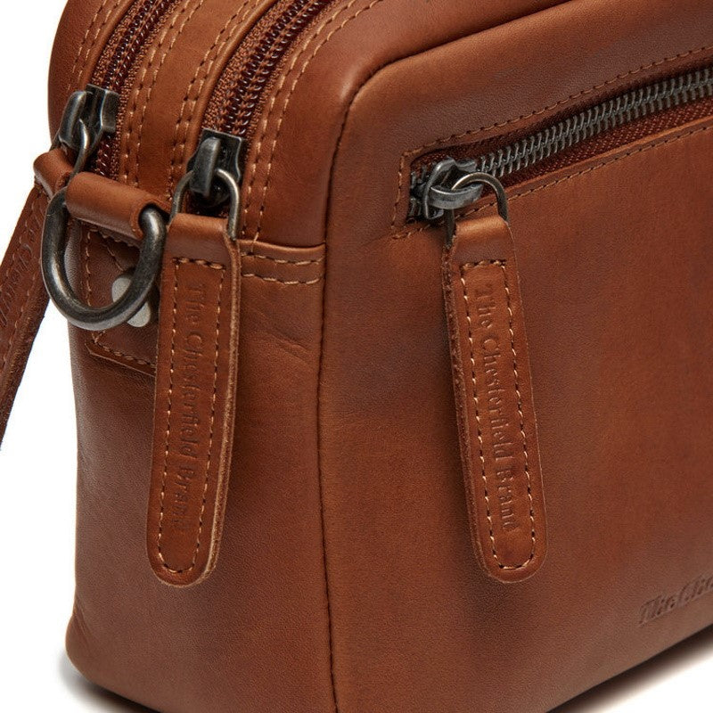 Chesterfield Brand Samui Schoudertas / Polstas Cognac
