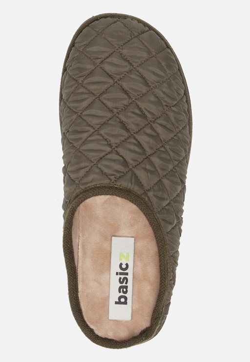 Basicz Pantoffels groen Textiel 370520