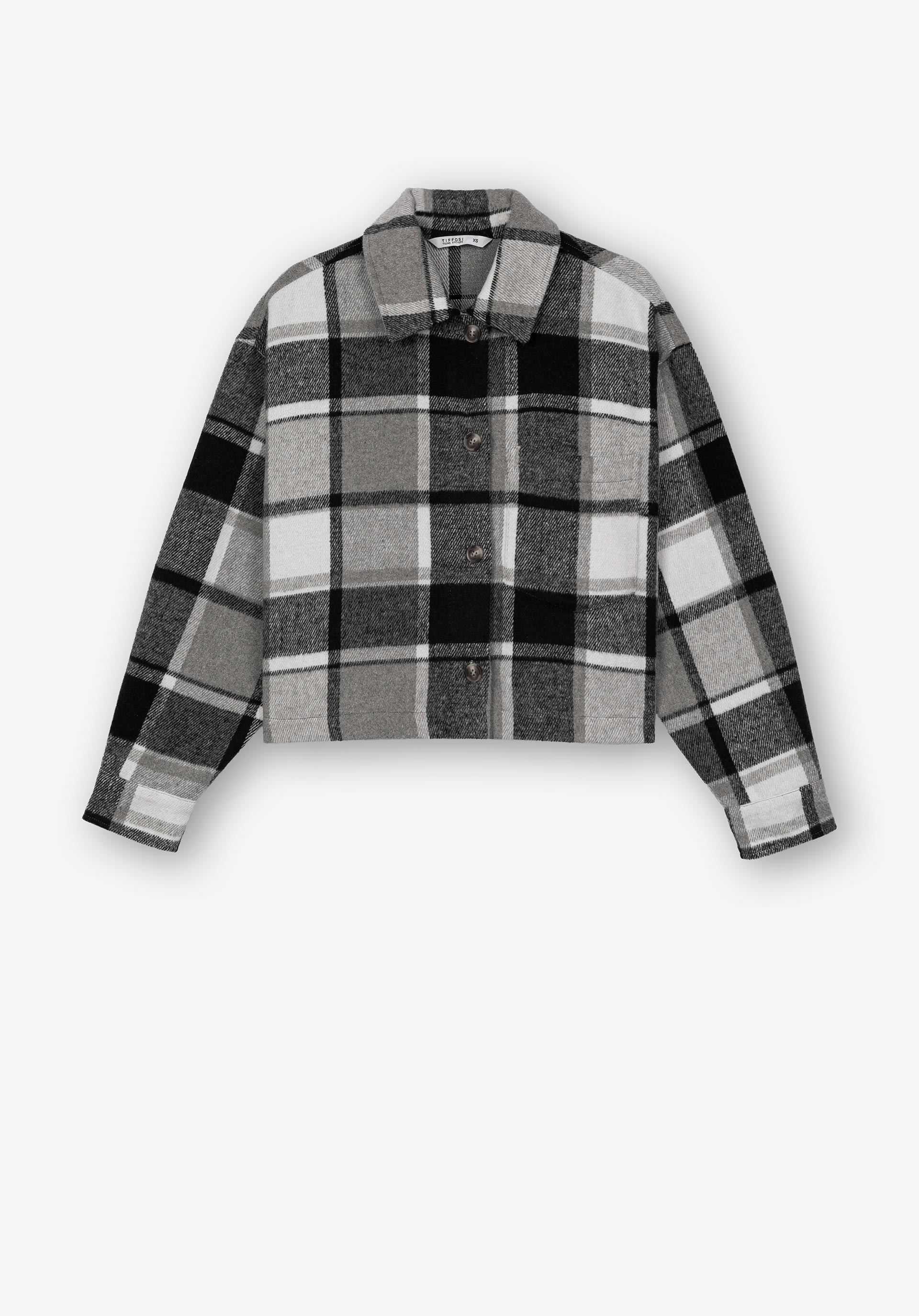 Casaco Shacket Xadrez