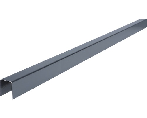 PRECIT Afdekprofiel Universeel Accessoire Smart Antracietgrijs RAL 7016 1000 mm x 25 mm x 20 mm