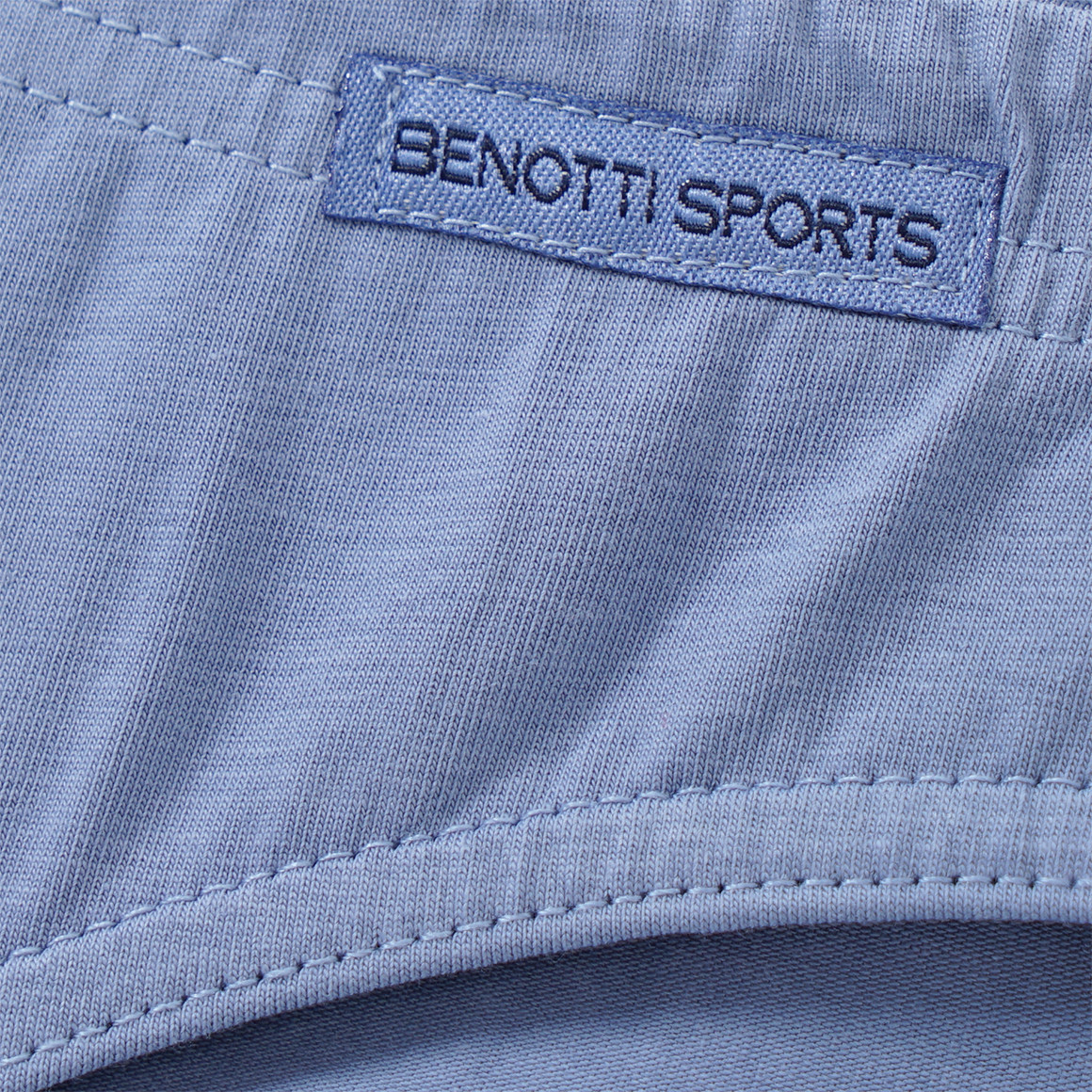 Gina Benotti 3 Damen Slips in verschiedenen Farben weiss / dunkelblau / hellblau