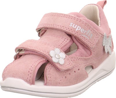 Superfit Boomerang Sandaler, Rosa/Sølv