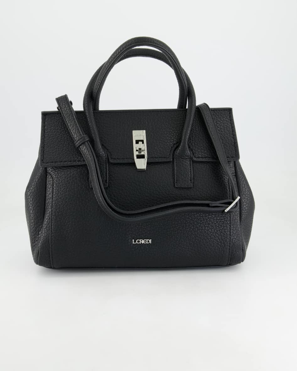 L.Credi Odila Handtasche in Schwarz