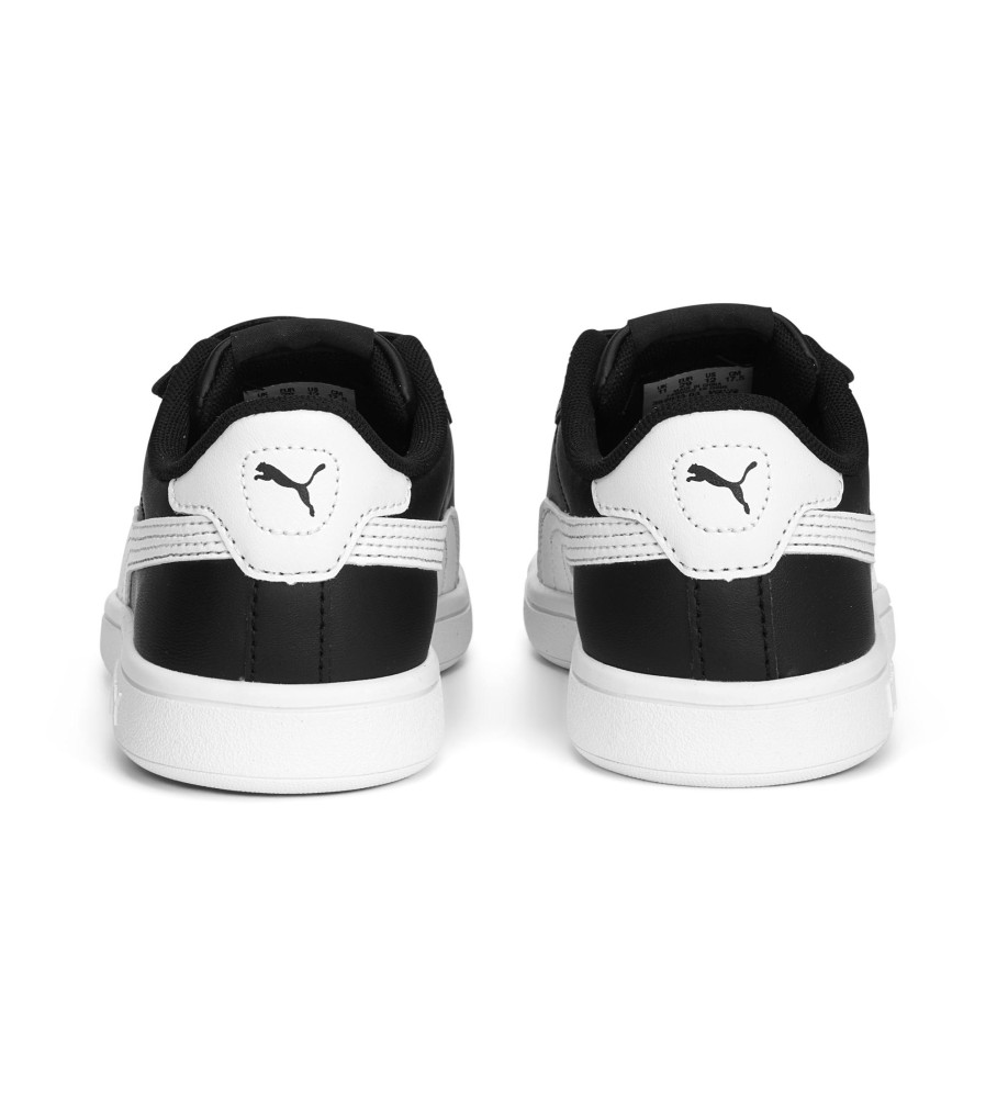 Tênis Puma PS Smash 3.0 de couro, preto