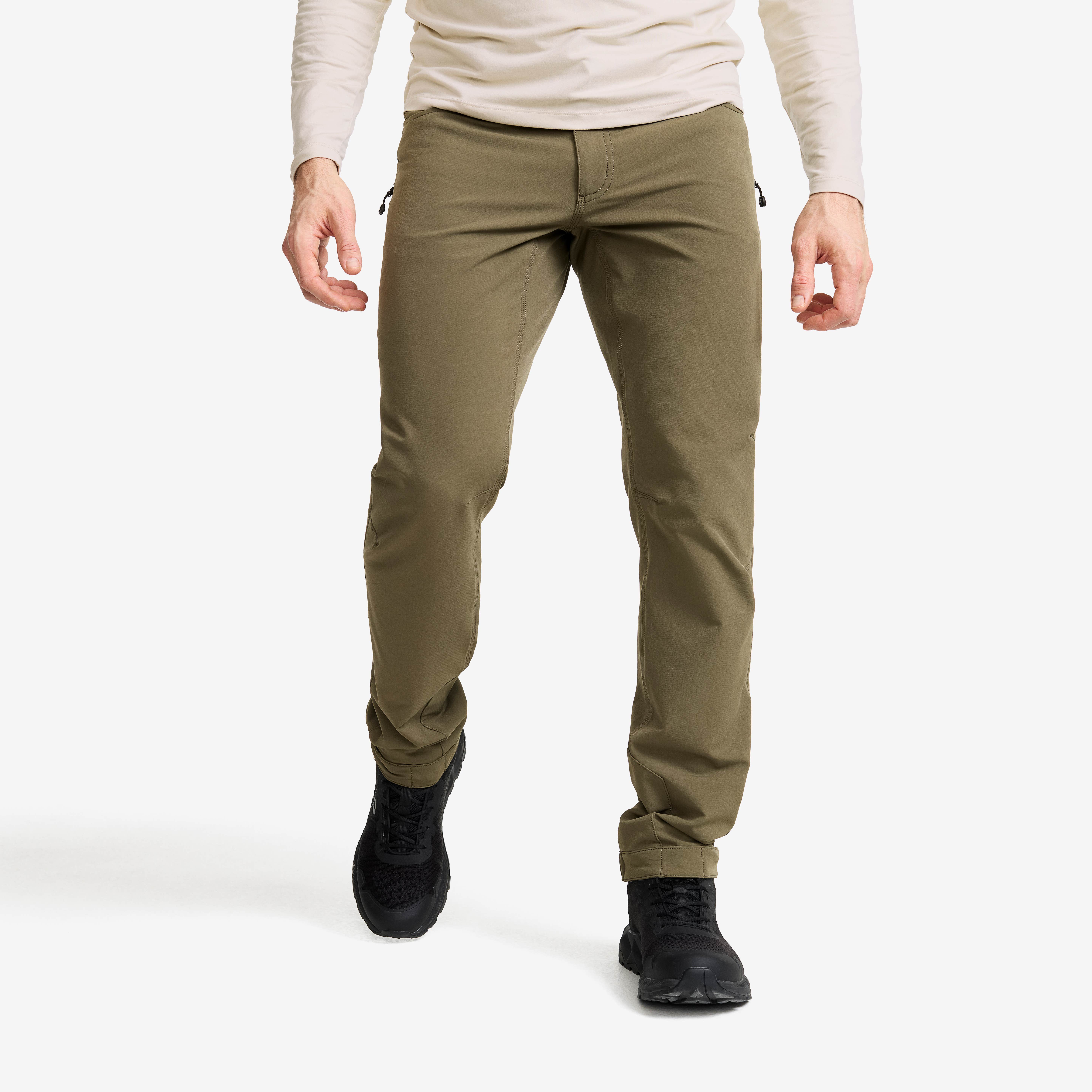Explorer Outdoor Jeans Herre Light Moss Gray