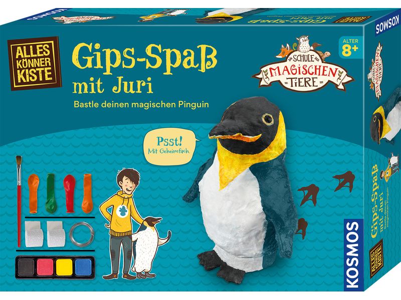 Kosmos Bastelset Die Schule der magischen Tiere – Gips-Spas Tolles Bastelprojekt zur erfolgreichen Kinderbuchreihe