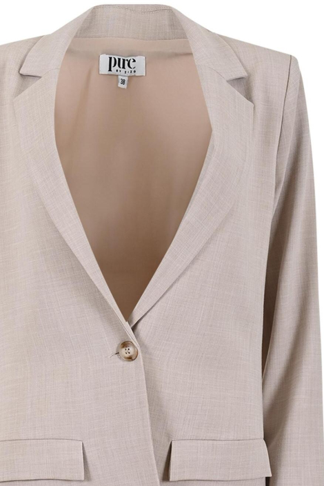 Zizo beige dames blazer