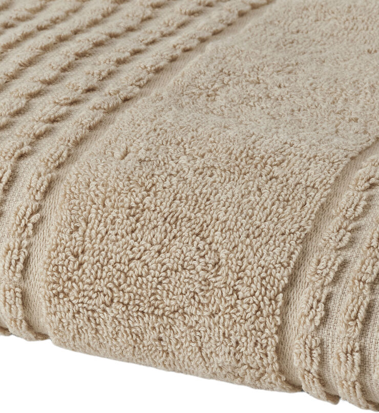 Juna Check Håndklæde 50x100 cm sand Sand