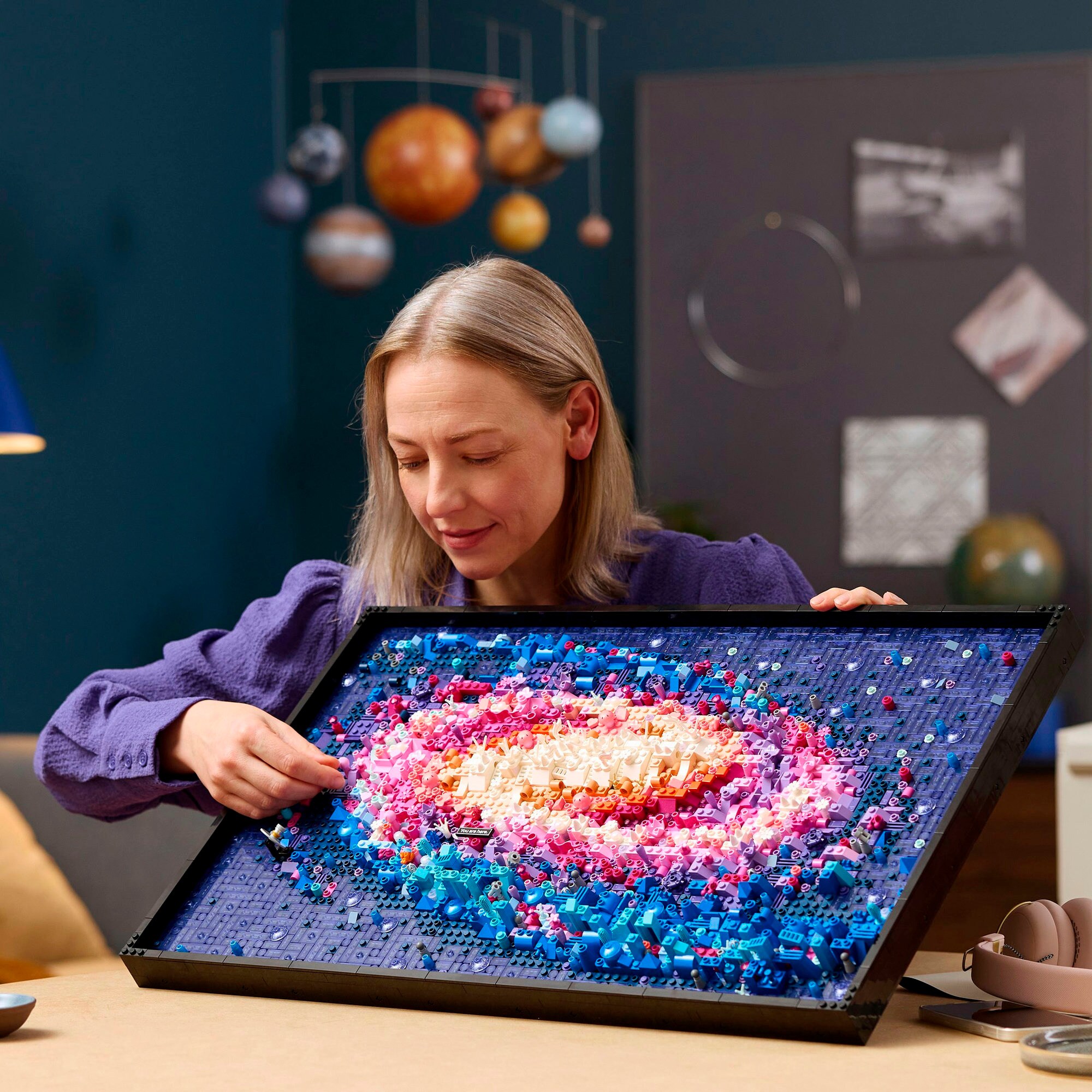 LEGO Konstruktionsspielzeug Art Die Milchstraßen-Galaxie