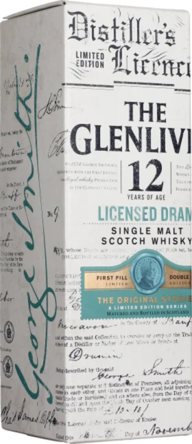 THE GLENLIVET 12 YEARS LICENSED DRAM 70CL