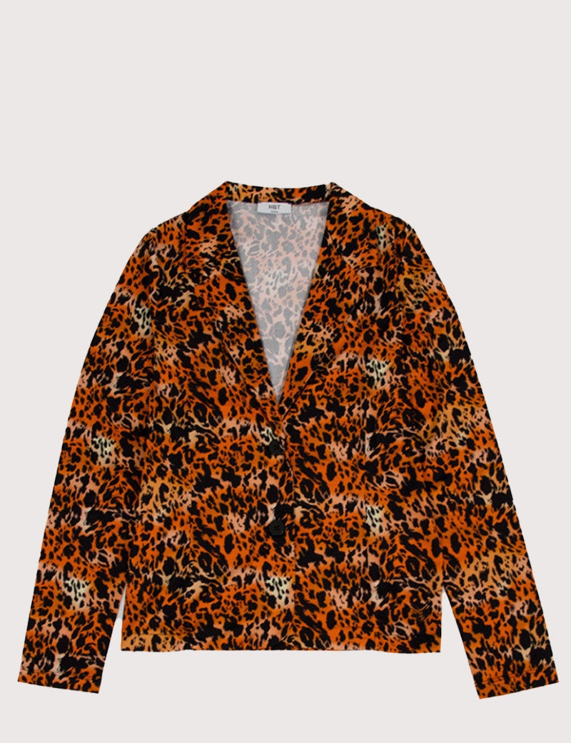 HBT SHIRLEY BLAZER SUNSET IMPRIMÉ LÉOPARD
