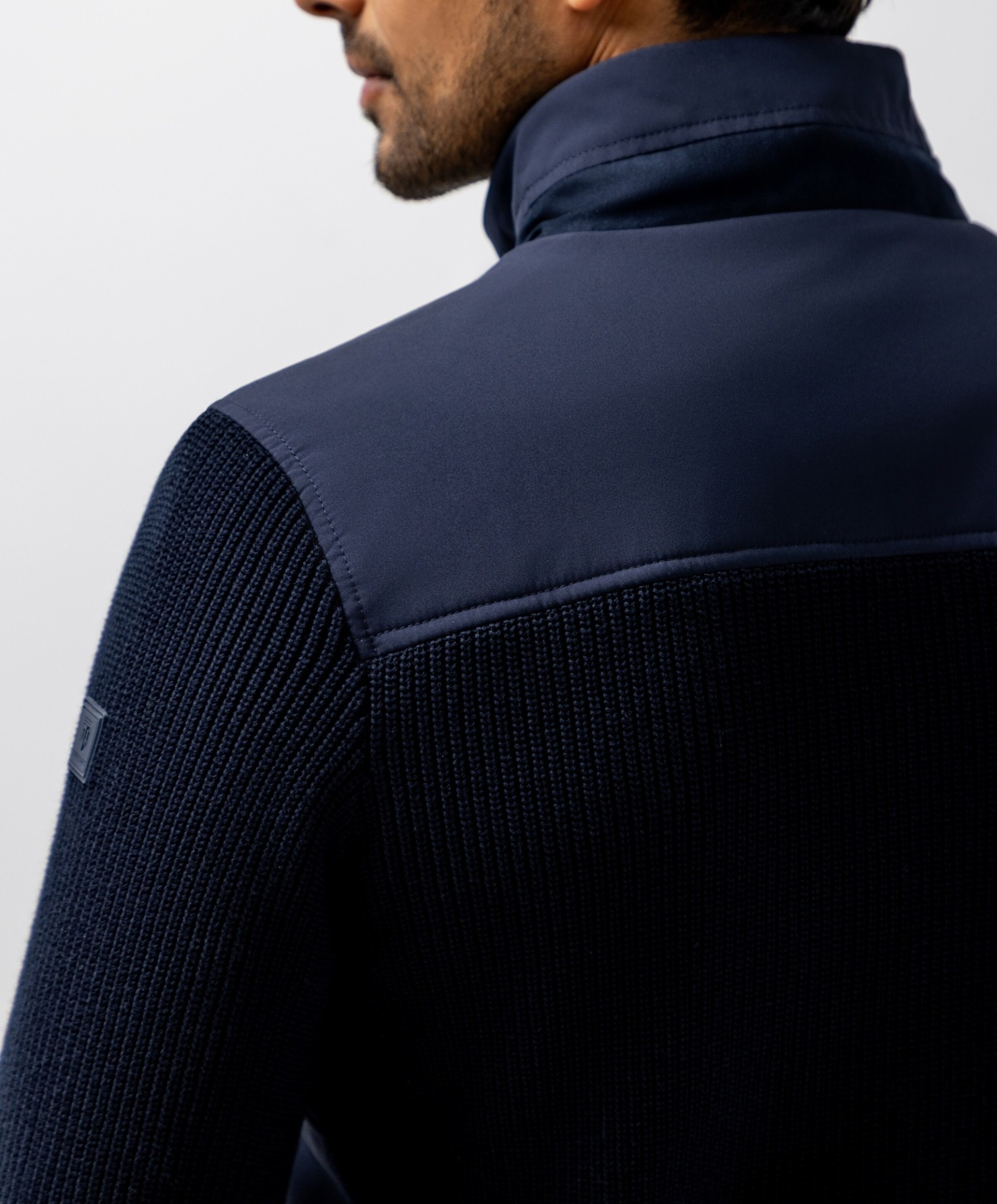 State of Art Heren vest blauw