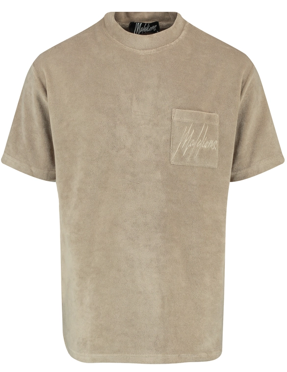Malelions T-shirt Signature towelling MM3-SS25-25
