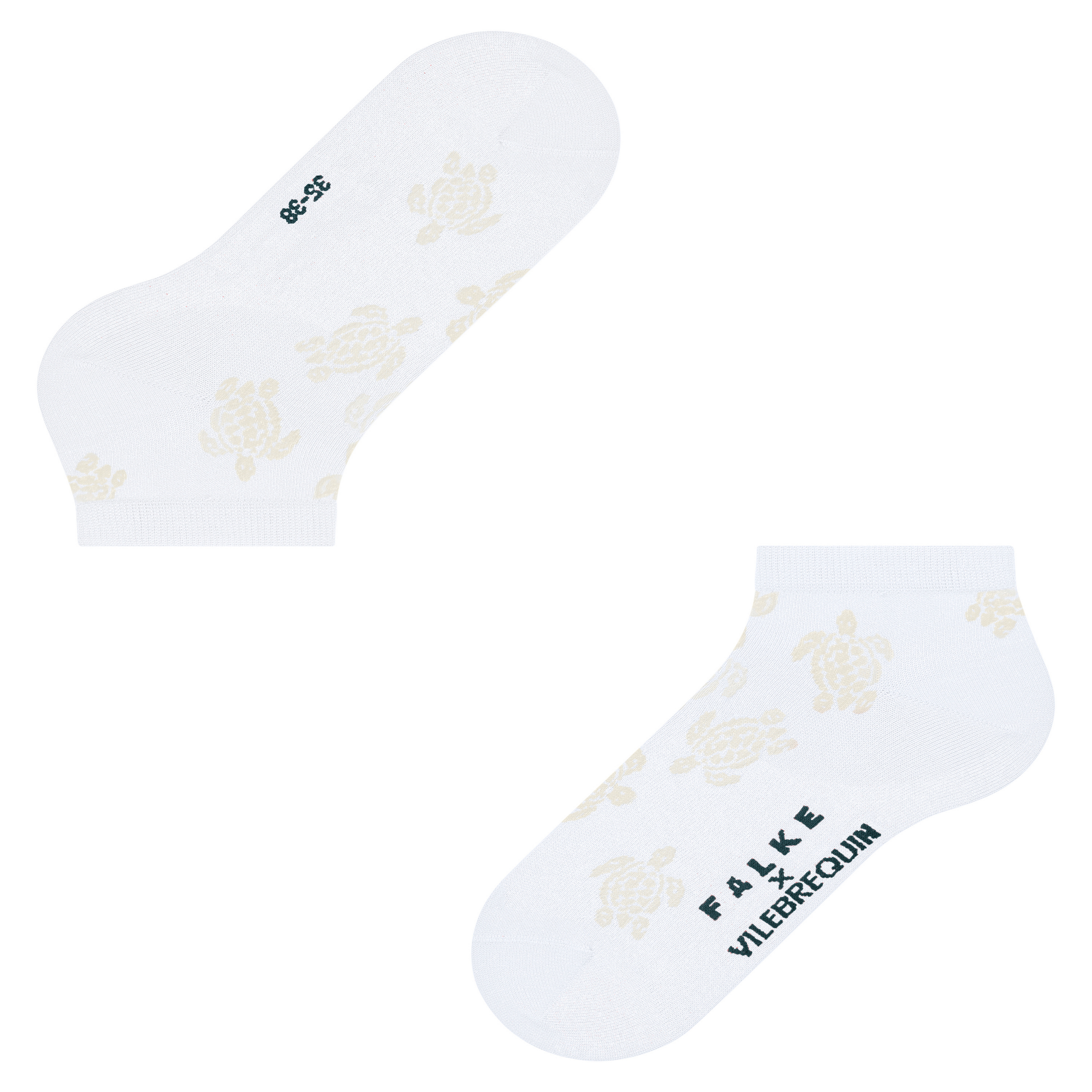 Chaussettes courtes femme Ronde des Tortues | Vilebreauin