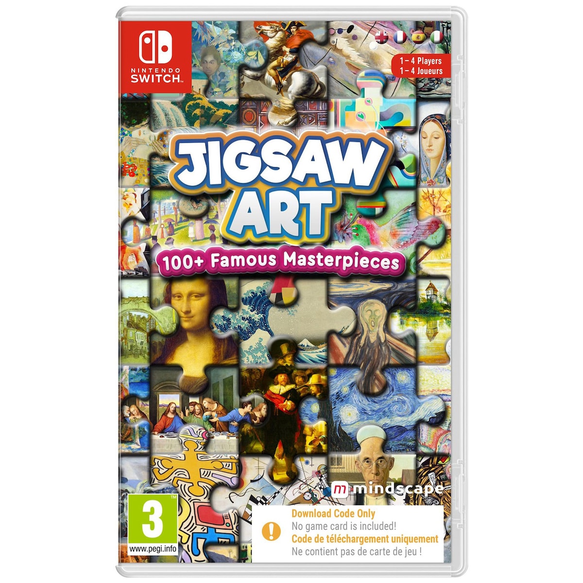 Jigsaw Art: 100+ Famous Masterpieces (Switch)
