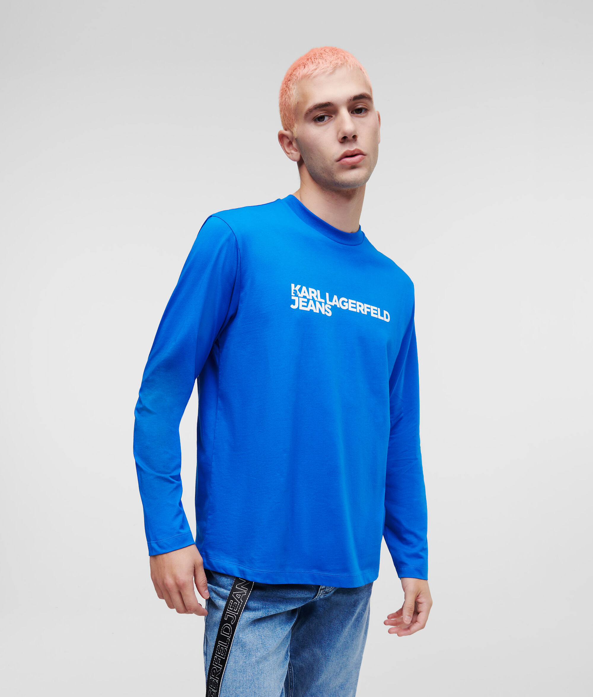 T-SHIRT MANCHES LONGUES AVEC LOGO KLJ