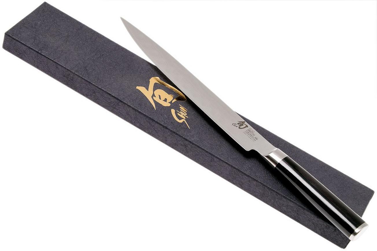Kai Shun Vleesmes met groeven 23 cm