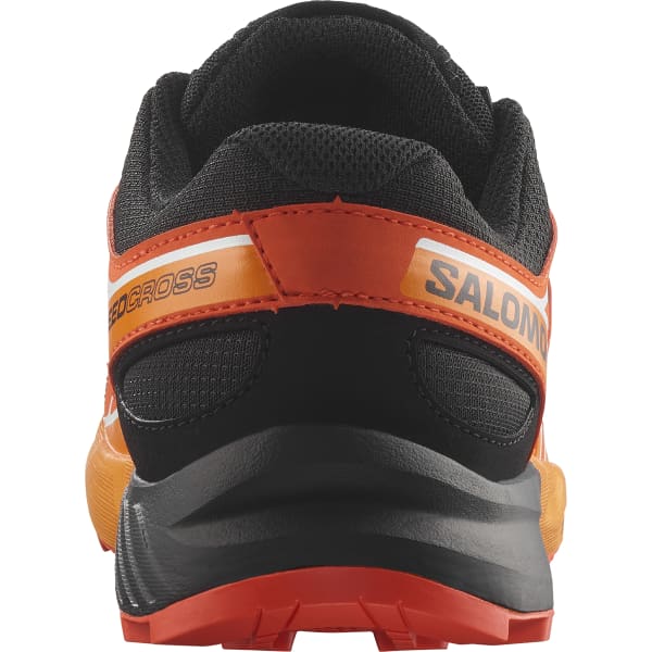 Chaussure trail SALOMON SPEEDCROSS J BLACK/CHERRY TOMATO/TURMERIC