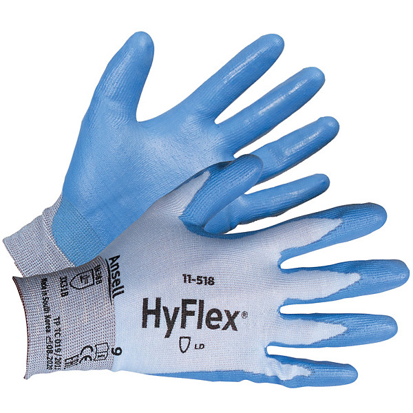Gants anti-coupures Ansell Hyflex 11-518 taille 10, lot de 12 paires