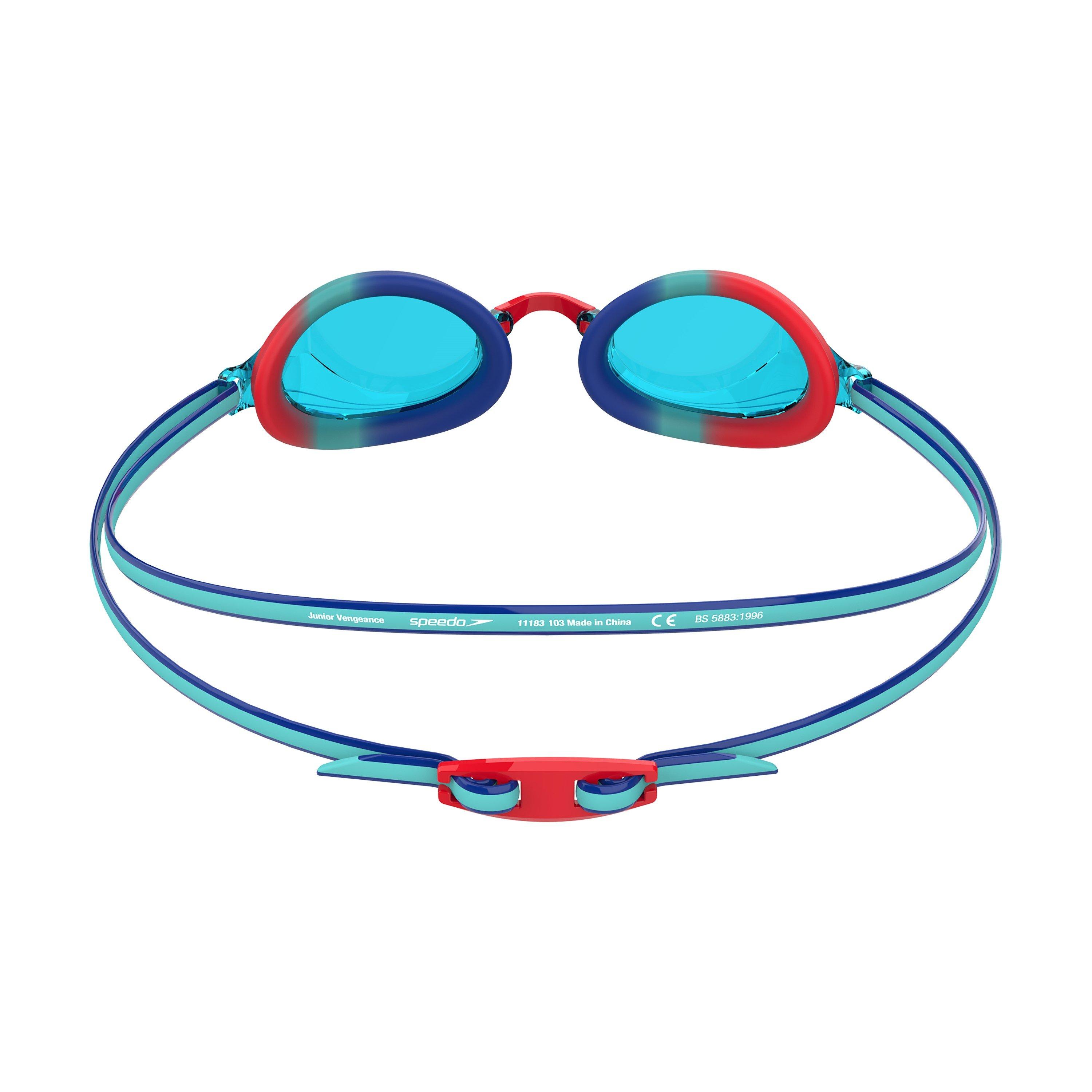 Speedo Vengeance Junior Mirror Goggles Red
