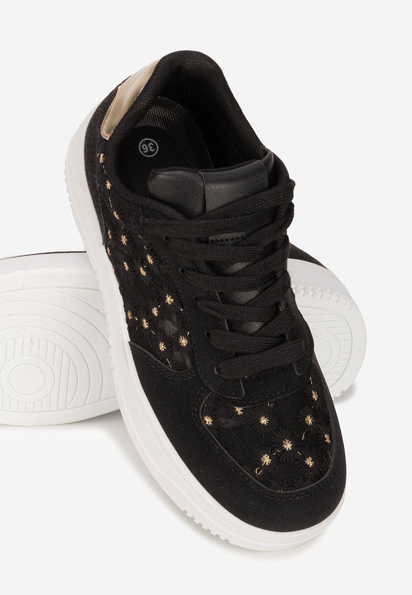 Baskets pour femme noirs Beckie