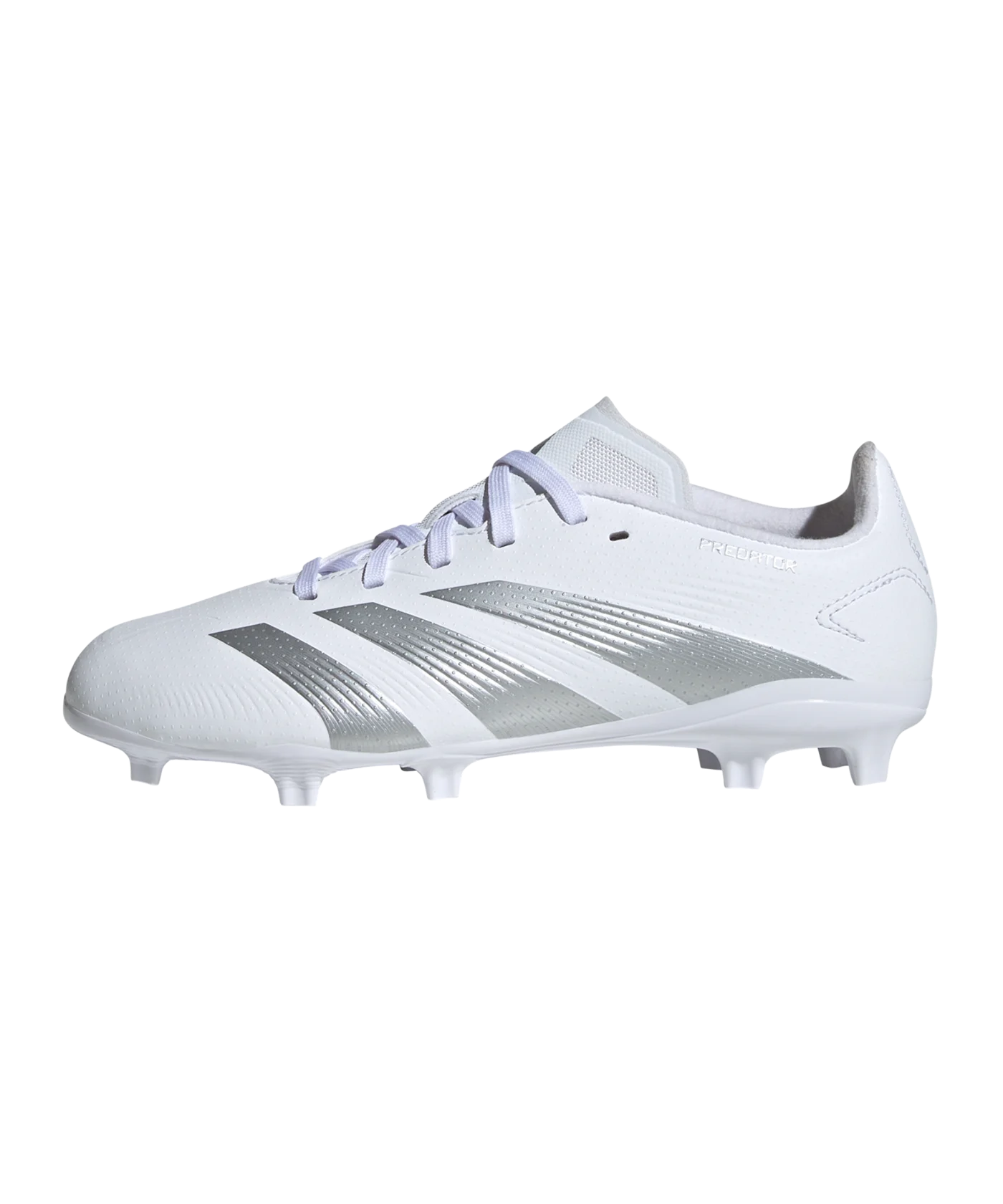 adidas Predator League FG Pearlized Kids Weiss Silber Weiss
