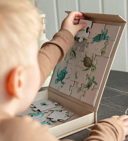 Filibabba Magnetisch Puzzlespiel - 20 Teile - Schildkröten